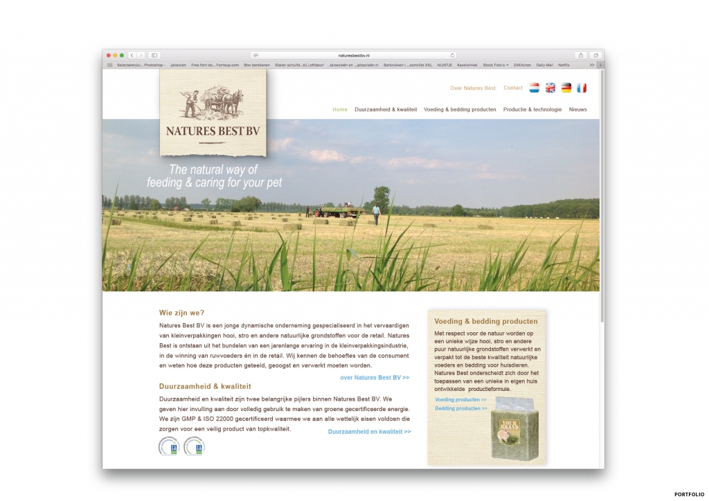 Website ontwerp